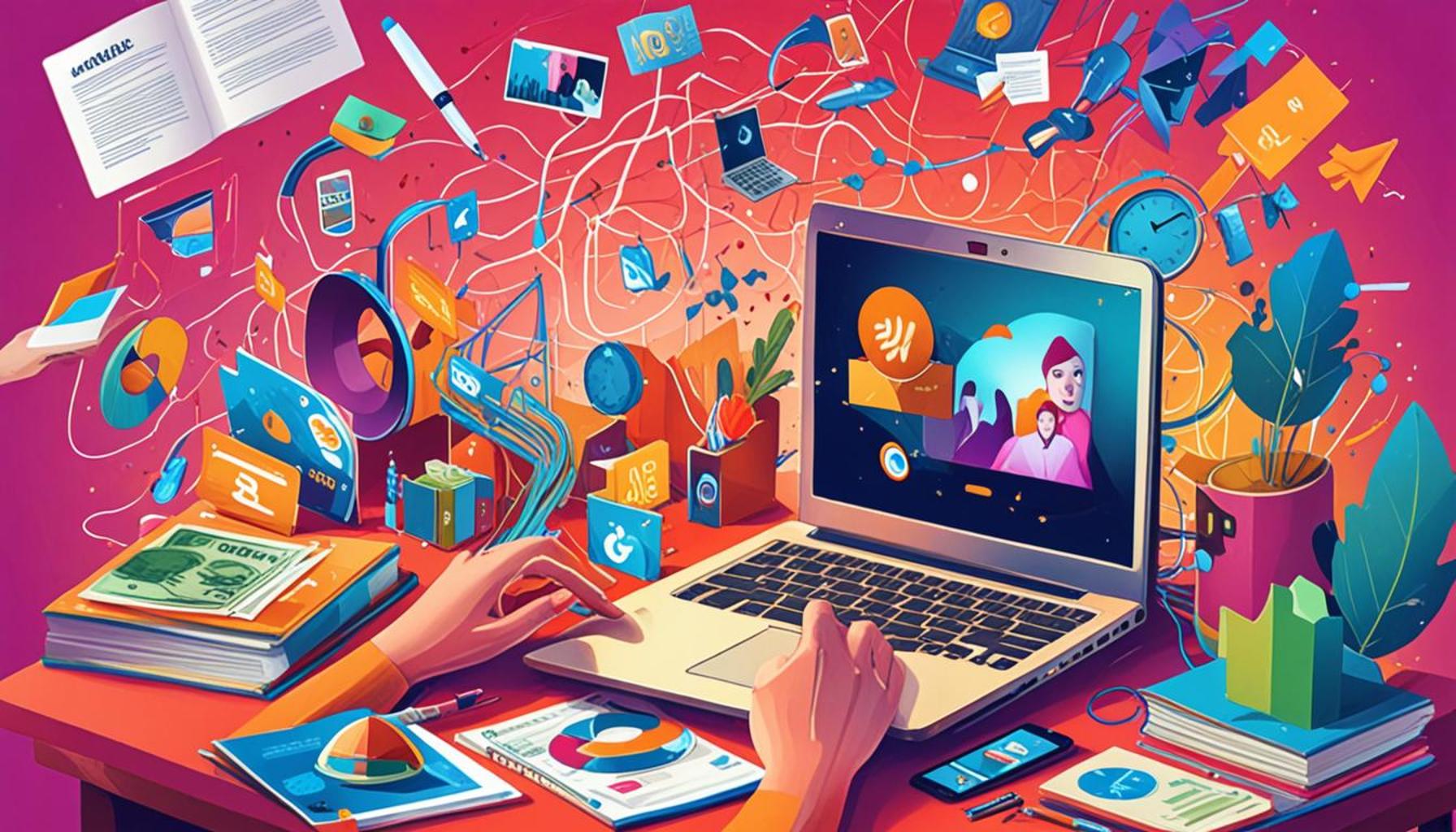 Estratégias de publicidade online para promover a educação financeira em programas de apoio governamental