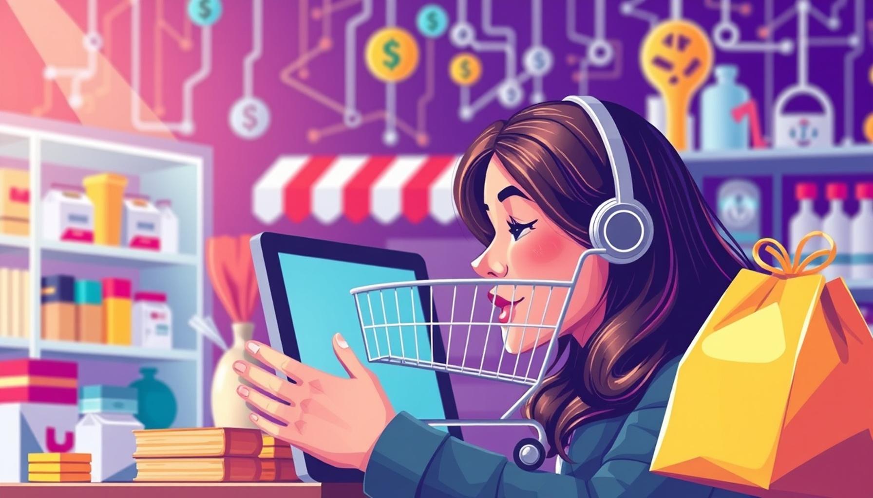 O impacto da inteligência artificial nas compras online: como os algoritmos estão moldando as preferências do consumidor